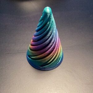 Rainbow swirl fidget
